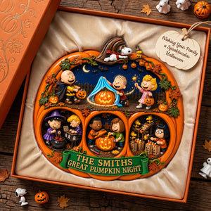 Great Pumpkin Halloween Acrylic Sign – Personalized Gifts For Family 03hata050826