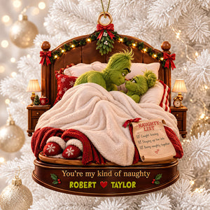 Furry Naughty Couples Acrylic Ornament - Personalized Christmas Gifts For Couples 03ttdt160926
