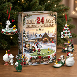 Merry Golfmas Christmas Advent Calendar Blind Box - Personalized Gifts For Cartoon Lovers 03pglu271026