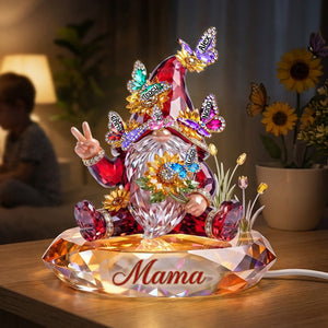 Gnome Mom Light Box - Personalized Mother's Day Gifts 03QHMG070326