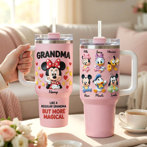 Magical Mama Tumbler Handle - Personalized Gifts For Mom 05KIMG030326