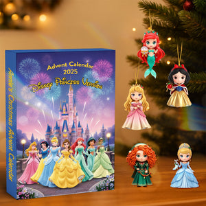 Princess Personalized Gifts For Kids Christmas Advent Calendar Blind Box 04pgmg151025