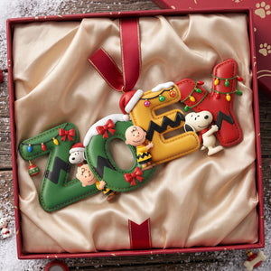Adorable Pup Alphabet Christmas Ornament - Personalized Christmas Gifts 01PATA220926