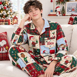 Lovely Christmas Pajama Set - Personalized Christmas Gifts 04tolu070926