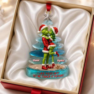 Couple Kissing Ornament - Personalized Christmas Gifts 03NATN220826
