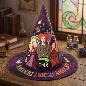 Enchanted Quilted Witch Hat Personalized Gifts For Sisters 04TOTA120826