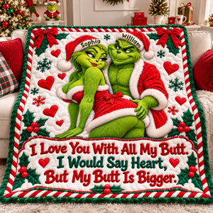 Playful Touch Couple Blanket - Personalized Gift For Couples 07OHLU021026