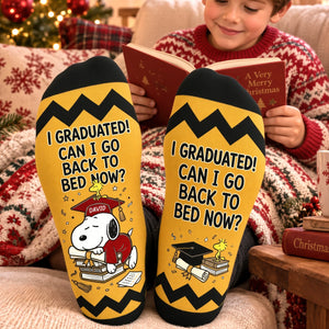 Graduation Sleepy Socks - Personalized Gifts For Graduates 08naqn290926