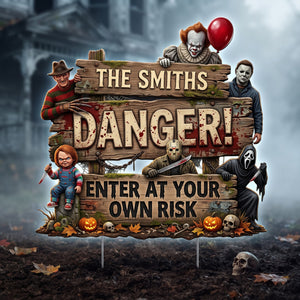 Personalized Spooky Family Yard Sign - Gifts For Family 04PGLU030826