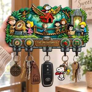 Adventure Acrylic Key Hanger - Personalized Gifts For Family 04hadt230726