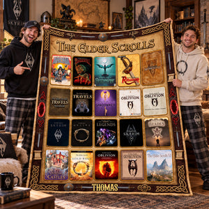 Fantasy Gaming Blanket - Personalized Gifts For Game Lovers 02nalu071026