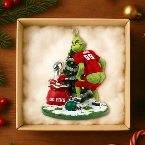 Personalized Funny Rival Gifts For Sport Lovers Christmas Ornament 03natn201025