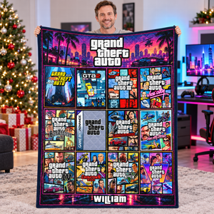 Legends Blanket - Personalized Gifts For Gamers 08naqn081026