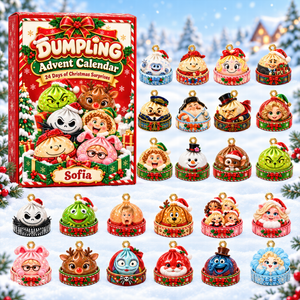 Sweet Holiday Dumpling Advent Calendar Blind Box - Personalized Christmas Gifts 02HUQN141026