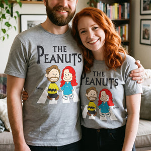 Hand In Hand Walking Couple Shirt - Personalized Christmas Gifts For Couple 02actn301026