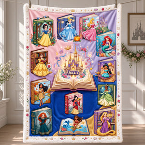Fairytale Princess Dream Blanket - Personalized Gift For Fantasy Lovers 02NATA061026