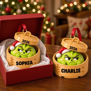 Dumpling Christmas Ornament - Personalized Gifts For Christmas 02natn090926