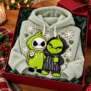 Spooky Mischievous Duo Hoodie – Personalized Gift 04NALU211026