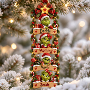 Merry Family Moments Christmas Ornament - Personalized Gifts For Family 04PATA090926