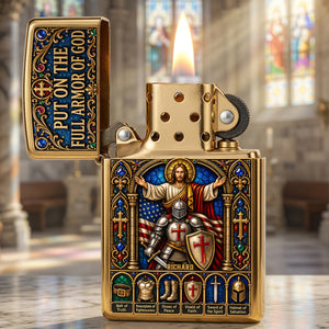 Full Armor of God Lighter - Personalized Gifts For Christians 06padt070726