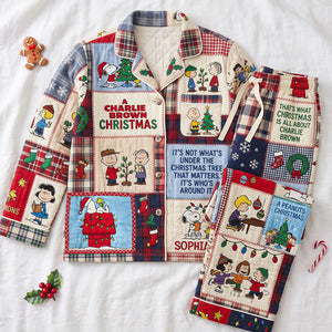A Fesive Christmas Pajama Set, Personalized Gifts For Christmas 02qhtn260826