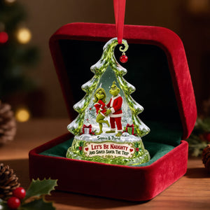 Playful Couple Ornament - Personalized Christmas Gifts 03ohlu070926
