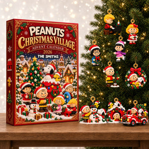 Christmas Village Advent Calendar Blind Box - Personalized Gifts For Christmas 03nadh271026