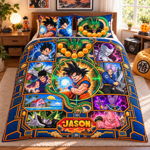 Battle Warriors Quilt Bedding Set - Personalized Christmas Gifts 01halu221026