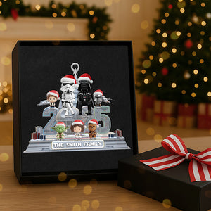 Family Acrylic Christmas Ornament - Personalized Gifts For Family 01ohta051125