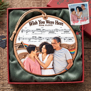 Pink Floyd Rock Legends Christmas Ornament - Personalized Custom Photo Gift For Family 01HUTA261026