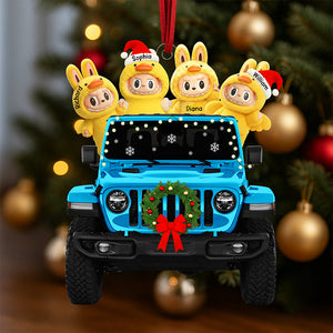 Monster Duck Off-road Christmas Ornament, Personalized Gifts 02qhqn090925