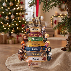 Fantastical Journey Acrylic Ornament - Personalized Christmas Gifts For Family 07natn081026