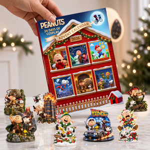 Festive Friends Collectible Advent Calendar - Personalized Gift For Christmas 02QHLU291026