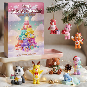 Cute Advent Calendar Custom Acrylic Blind Box, Personalized Gifts For Christmas 04pgta241025