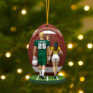 Sporty Couple Personalized Christmas Ornament Gifts 02natn030925