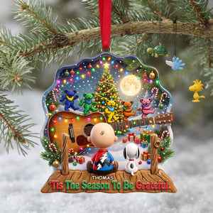 Guitarist Grateful Ornament - Personalized Gifts For Christmas Ornament 01NALU021026