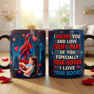Chaos In Love Magic Mug - Personalized Gifts For Couples 04huqn300626