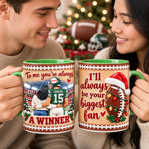 Sport Lover Couple Coffee Accent Mug - Personalized Gifts For Couple Coffee Mug 02HUDH131026