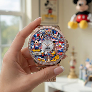 Celebrated America 250th Anniversary Watch - Personalized Gifts For Patriots 02nalu270526