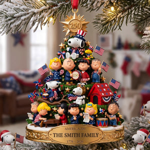 Proud And Honored Family Acrylic Ornament - Personalized Christmas Gift For Family 01tota070926