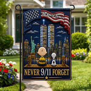 911 Memorial Garden Flag - Personalized Gifts For Patriots 04nadh070726