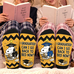 Graduation Sleepy Socks - Personalized Gifts For Graduates 08naqn290926