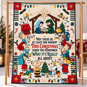 Merry Christmas Nativity Blanket - Personalized Gifts For Christmas 06palu290926