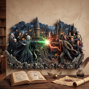 Fantasy Adventure Acrylic Key Hanger - Personalized Gifts For Fantasy Lovers 04nalu140726