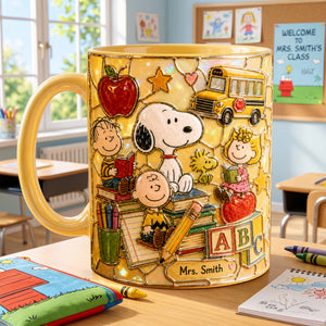 Warm Teacher Accent Mug - Personalized Gifts For Teachers 03QHLU220726