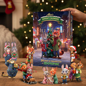 Holiday Fun Advent Calendar Blind Box - Personalized Gift For Christmas 02PGLU111125