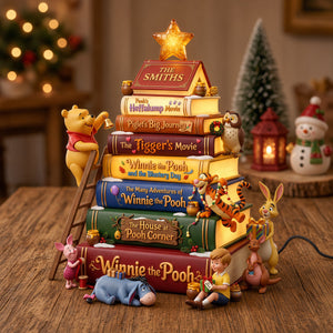 Whimsical Christmas Book Tree Acrylic Light Box - Personalized Gifts For Christmas 06patn211026