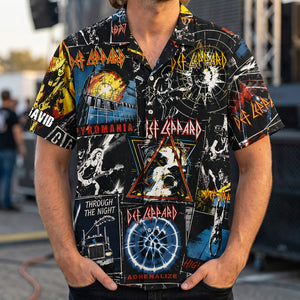 Anthemic Def Leppard Hawaiian Shirt, Personalized Gifts For Rock Fan 02qhta030726