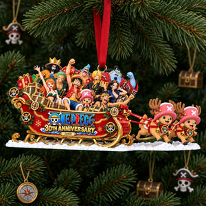 30 Years of Ocean Adventure Ornament – Personalized Christmas Gift for Anniversary 09OHLU201026