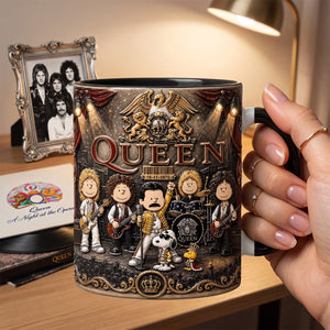 Queen Music Coffee Mug - Personalized Gifts For Rock Lovers 05natn290726